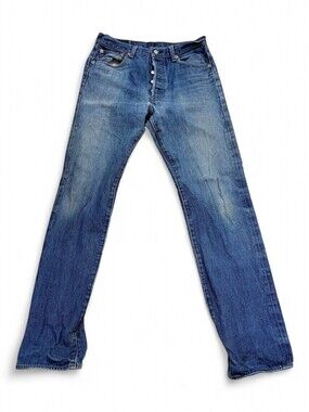 Levi's‎ Men's Straight Jeans 34x37 Button Fly
